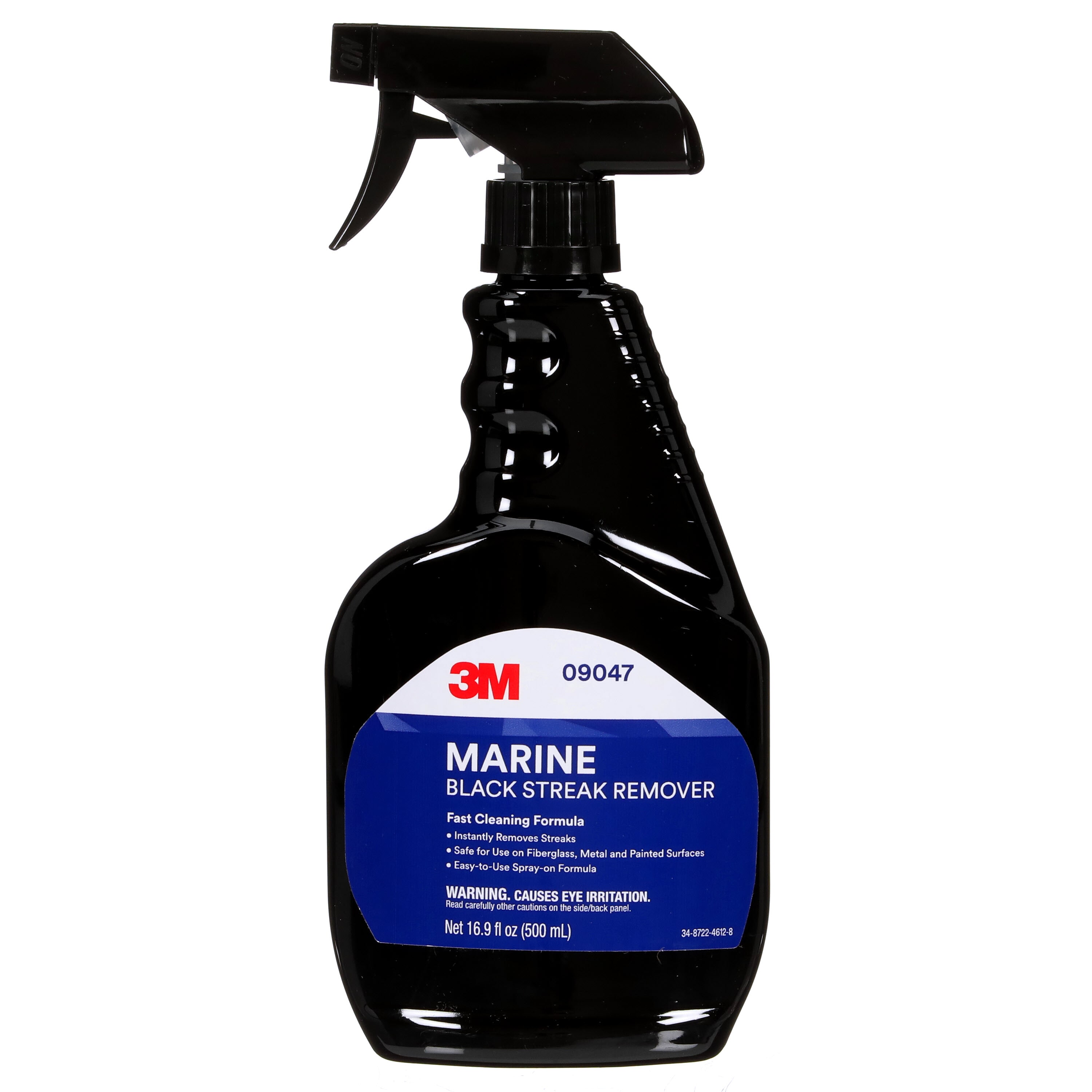 3M 7000045444 Marine Black Streak Remover, 16 fl-oz Container Spray Bottle Container, Slight Fruit Odor/Scent, Pale Yellow, Liquid Form