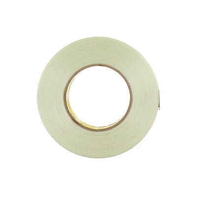 Scotch 7100015493 Reinforced Tape, 55 m L x 48 mm W, 8 mil THK, Glass Yarn Filament, Synthetic Rubber Adhesive, Polypropylene Backing, Clear