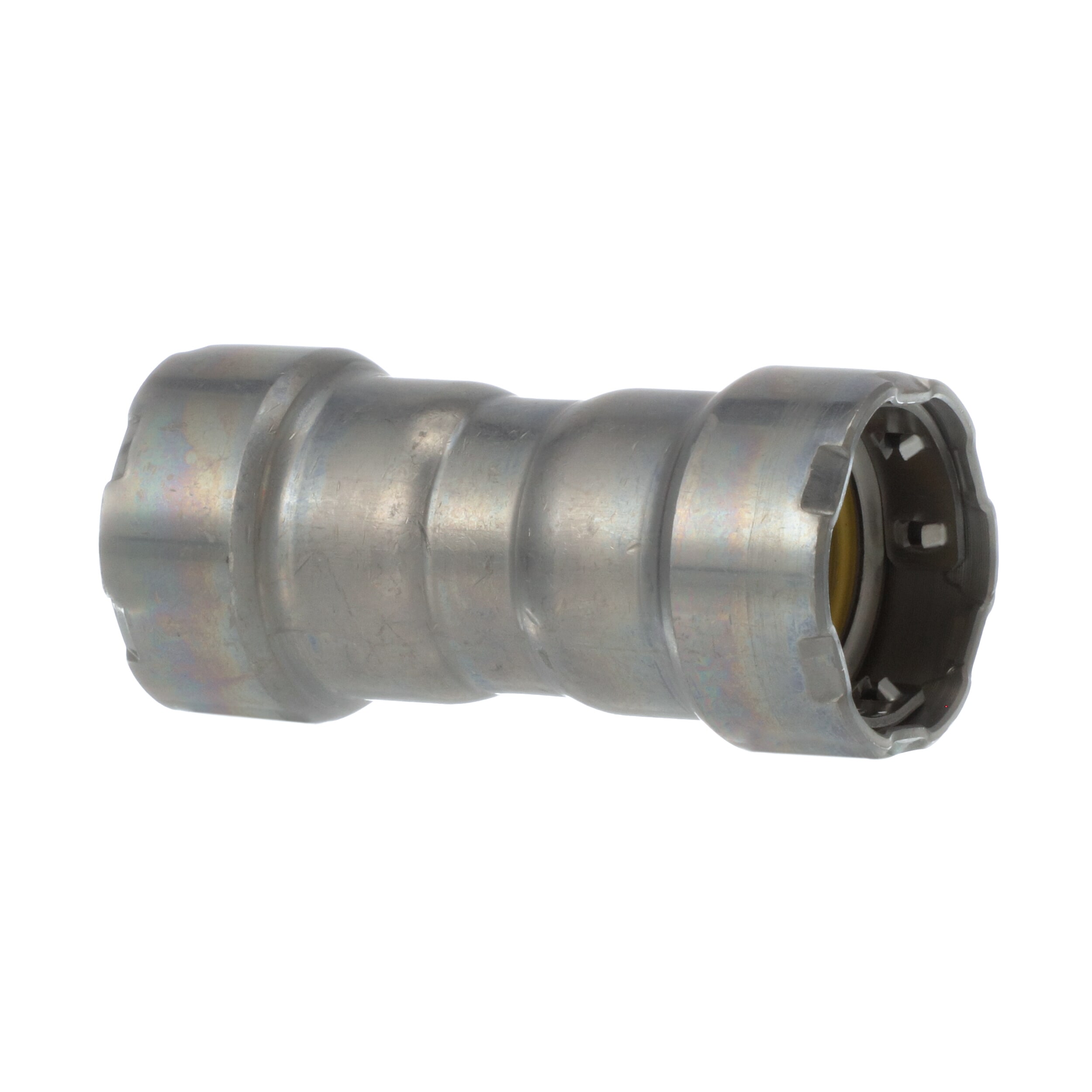 MegaPress® 25001 Pipe Coupling With Stop, 1/2 in Nominal, Press End Style, Carbon Steel